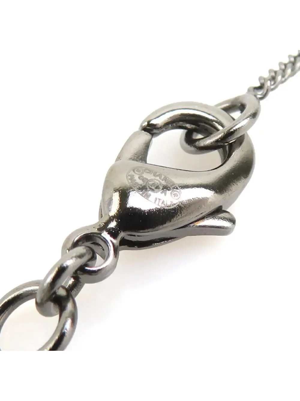 Chanel Cc Logo Pendant Necklace Metal #244538C74B